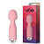 Vibrador Mini Varinha Recarregável Rosa, Possui 10 Modos de Vibração - Imagem 1