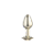 Plug Anal Lite Dourado TAMANHO P com Pedra Dourada em ABS - Imagem 3