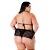 Fantasia Assanhadinha PRETA Plus Size - Imagem 2