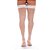 Meia Calça 7/8 Arrastão Com Renda Perrutextil BRANCA - Imagem 2