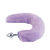 Plug Anal em Aluminio 7cm com Cauda Lilas TAMANHO P - Imagem 1