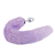 Plug Anal em Aluminio 7cm com Cauda Lilas TAMANHO P - Imagem 3