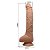 Protese Realística 27x4,2cm com Veias Salientes, Escroto, e Ventosa – BEAUTIFUL DICK - Imagem 5