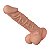 Prótese Realística 24 x 5cm com Dupla Densidade com Escroto – BEAUTIFUL BURAQ - Imagem 7