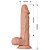 Prótese Realística 24 x 5cm com Dupla Densidade com Escroto – BEAUTIFUL BURAQ - Imagem 3