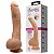 Prótese Realística 26,5cm Curvado com Veias Salientes, Glande,Escroto e Ventosa – BEAUTIFUL JACK - Imagem 1