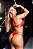 Body PREMIUM Gordon Murray com Coleira VERMELHO - Imagem 3