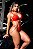Body PREMIUM Gordon Murray com Coleira VERMELHO - Imagem 2
