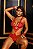 Body Rachel em Renda com Coleira VERMELHO - Imagem 1