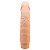 Prótese 17 x 4cm com Vibrador Multivelocidade, Veias e Glande Saliente - Imagem 3
