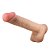 Prótese Realística 26 x 5,5 cm com Camada de Dupla Densidade, Possui Escroto, Vertebra e Ventosa – SLIDING SKIN - Imagem 3
