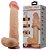 Prótese Realística 26 x 5,5 cm com Camada de Dupla Densidade, Possui Escroto, Vertebra e Ventosa – SLIDING SKIN - Imagem 1