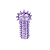 Dedeira com Saliências Massageadoras – FINGER SLEEVE DIG DIG - Imagem 4