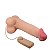 Pênis Realístico com Vibrador 24 x 5cm, com Camada de Dupla Densidade, Possui Escroto, Vertebra  e Ventosa – SADIK - Imagem 7