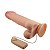Pênis Realístico com Vibrador 24 x 5cm, com Camada de Dupla Densidade, Possui Escroto, Vertebra  e Ventosa – SADIK - Imagem 8