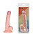 Prótese 17 x 3,5 cm com Ventosa, Possui Escroto, Veias Saltadas e Glande Saliente – GOOD VIBE TOYS - Imagem 1