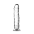Prótese Translucida 25x5cm com Ventosa e Veias Salientes -TRANSPICUOUS DILDO - Imagem 1