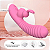 Vibrador Rabbit Texturizado com Estimulador Clitoriano Recarregável - Imagem 3