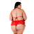 Fantasia Assanhadinha VERMELHA Plus Size - Imagem 2