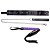Kit Coleira com Guia Corrente com Chicote Luxo ROXO+PRETA - Imagem 3