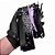 Kit Coleira com Guia Corrente com Chicote Luxo ROXO+PRETA - Imagem 2