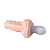 Prótese Realística Recarregável com Glande Pequena e Escroto – VIBRATING DILDO - Imagem 8
