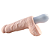 Prótese Realística Recarregável com Glande Pequena e Escroto – VIBRATING DILDO - Imagem 10