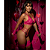 Conjunto KIM em Renda com Persex e Luvas PINK - Imagem 4