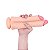 Protése Dupla com Ventosa, Possui Veias e Glandes Salientes – GOOD VIBE TOYS - Imagem 3