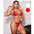 Conjunto Vanessa em Renda com Chocker e Perneira - Imagem 1