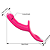 Vibrador Penetrador Strapless Recarregável com Controle e Cinta Peniana Modelo Tanga – PRETTY BEAUTY - Imagem 6