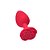 Plug Anal em Silicone Tamanho P  com Base de Flor - Imagem 4