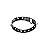 Coleira Feminina Bondage Choker com Coração e Pinos - Preto - Imagem 2