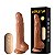 Prótese 20,6x3,5 cm Recarregável com Movimentos, possui Glande, Veias, Escroto e Ventosa – VIBRATOR WE LOVE - Imagem 1