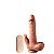 Prótese 22×4 cm Recarregável Vai e Vem com Estimulador Clitoriano – VIBRATOR WE LOVE - Imagem 2