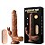 Prótese Realística Recarregável Rotativa com Estimulador Clitoriano Formato Coelho – VIBRATOR WE LOVE - Imagem 1