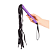 Kit Bondage com 7 Peças com Forro em Pelúcia ROXO + PRETO - Imagem 4