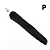 Plug Anal em Aluminio TAMANHO P 7cm com Cauda Preta - Imagem 3