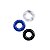 Kit com 3 Aneis Lisos - Imagem 1