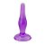 Plug Anal de Silicone com Ventosa 8x2cm - Imagem 1