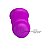 Vibrador EMILY com Detalhe em Formato de Glande e 10 Modos de Vibração - A PILHA - Imagem 6