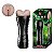 Masturbador Ânus em Cyberskin com Vibrador - Mini Lanterna 20,4 x 7,8 cm - Imagem 1