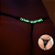 Calcinha COME GOSTOSO que que Brilha no Escuro Preta - Imagem 1
