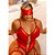 Fantasia Fogo Picante Plus Size VERMELHA - Imagem 1