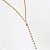Colar de Corpo com Corrente Dourada e Detalhe Central com Strass - Imagem 2