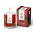 Vela Morango Para Ambiente Perfume de Longa Duração Chama de Ouro 60g - Imagem 1
