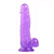 Protese 20x4cm em Silicone Jelly com Escroto e Ventosa - Imagem 1