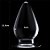 Plug Anal Feito em Jelly 12 x 6cm Flawless Clear - Imagem 2