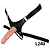 Cinta c/ Protese 13,5 x 3,5cm - Bege - Removivel - Imagem 1