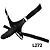 Cinta c/ Protese 11 x 3,3cm - Preto - Removivel - Imagem 1